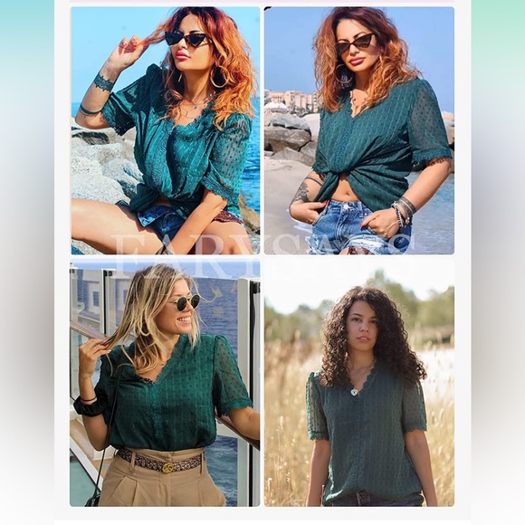 Cute Green Top 💚 - Picture 2 of 11